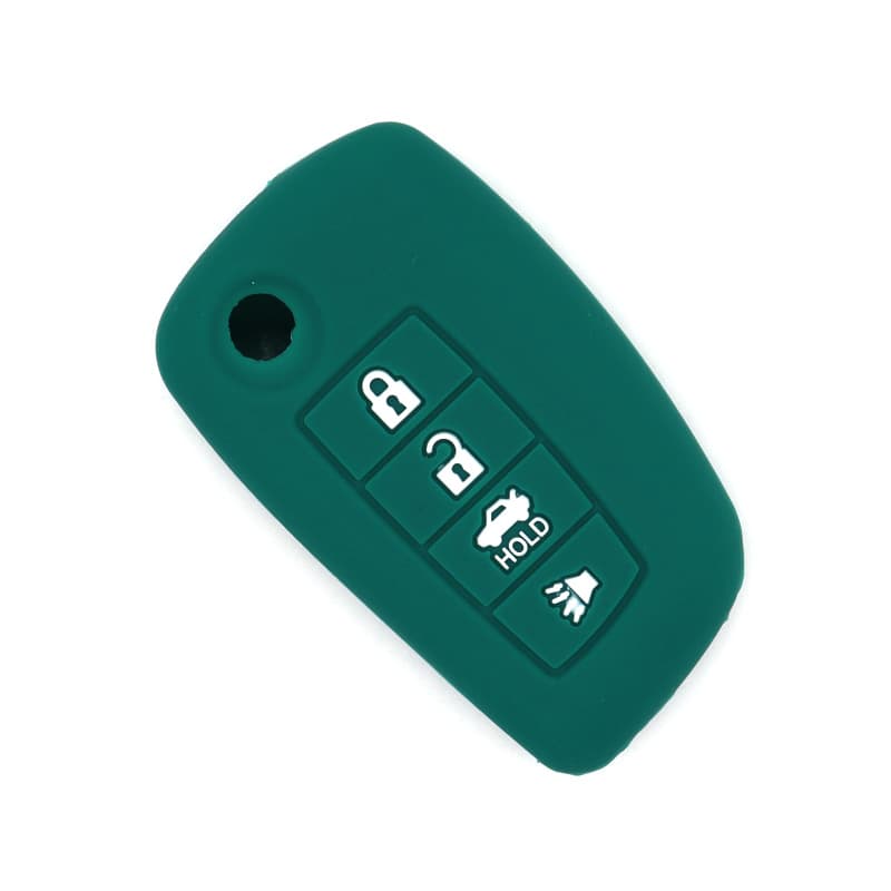 Suitable for Nissan Folding 4-Key Insert Mechanical Car Key Protective Cover Key Bag Export Version