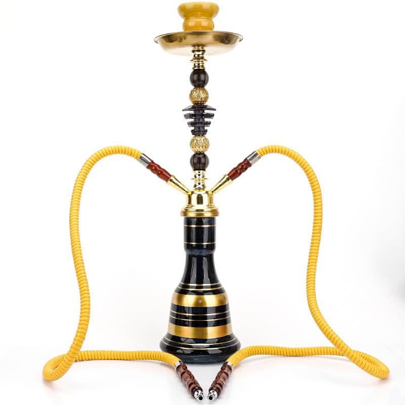 Multi-Hose Arabic Hookah Bar Home Use Water Pipe Cross-Border Medium Glass Hookah Full Set Glass Hookah