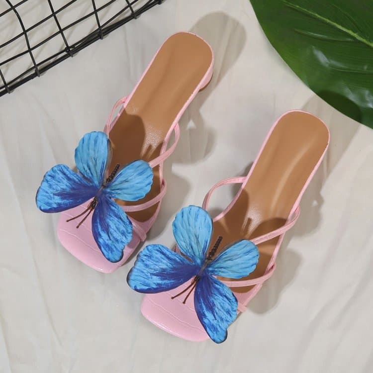 New cross-border export to Europe, America, and Southeast Asia, supporting bulk procurement, silver, pink, black closed-toe, Zhejiang TEMU drop shipping manufacturer