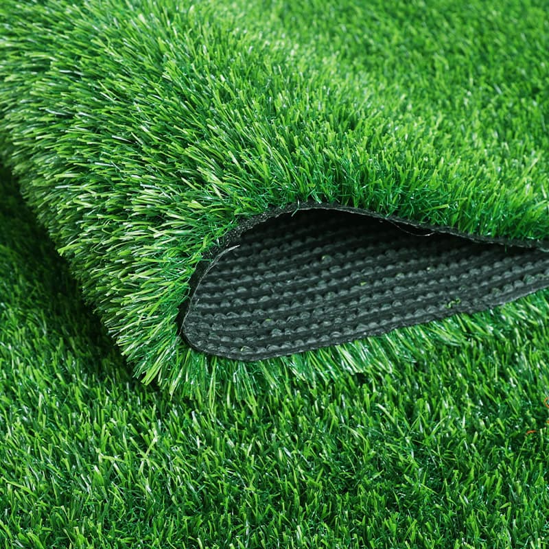 Custom Artificial Grass Plastic Turf Outdoor Green Plant Barrier Fake Lawn for Soccer Field