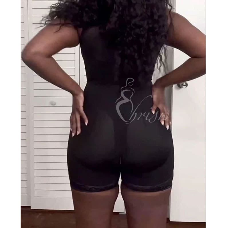 High Compression Full Body Belt Abdominal Body Shaping Clothing Stage 2 Faja Hip Lifting Body Shaping Clothing Crotch 3 Rows
