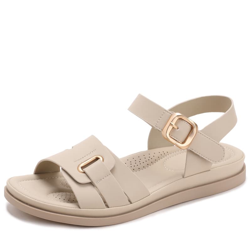 Cloud-like Thick Sole Sandals for Women Summer New Non-Fatiguing Soft Sole Fashion Non-Slip Roman Sandals 122-82