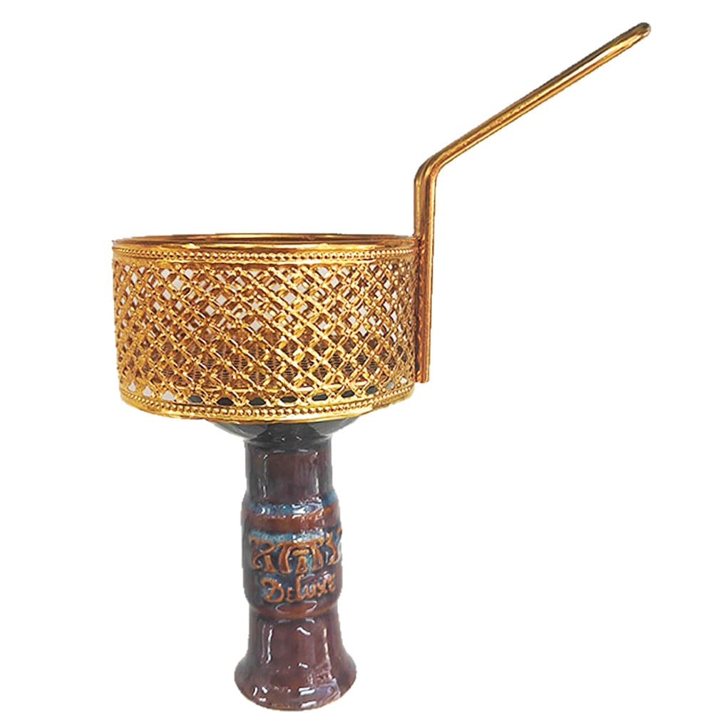 Hookah Accessories Metal Mesh Basket Handle Heat Management Screen Charcoal Separator No Foil Needed Carbon Separator Shisha