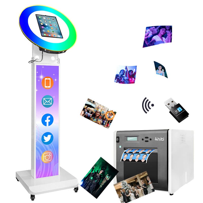Photo Booth iPad Stand Wedding Party Gift Photobooth AI Photography Event Setup Rental