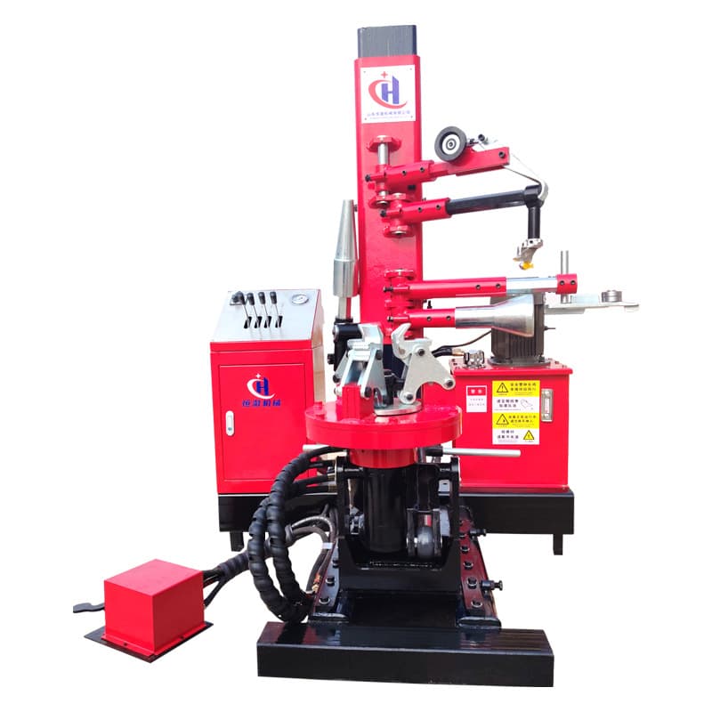 Truck Tire Remover Automatic Vertical Tire Changer, Tire Demounting Machine, Tire Demounting Removal Equipment, Vertical Demounting Machine