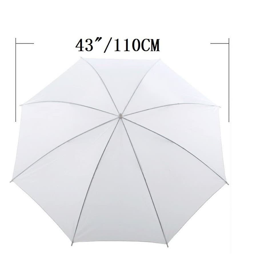 43-inch photography soft light umbrella, multiple sizes available