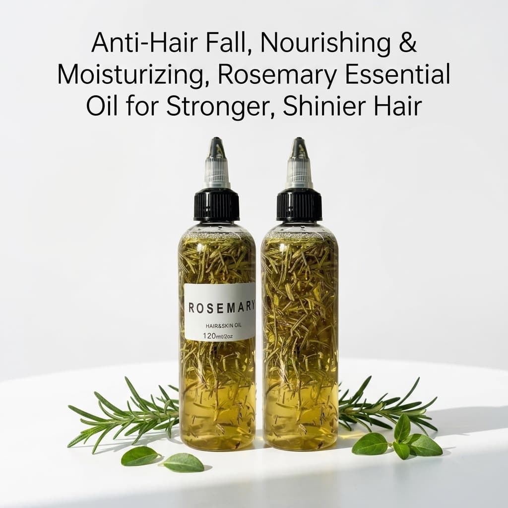 Cross-border Rosemary Hair Care Hair Oil Repair Hair Quality Nourishing Herbal Plant Rosemary Treatment Oil