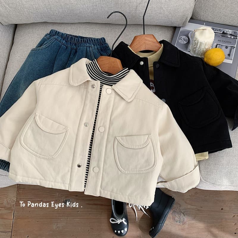 Boys' Quilted Jacket Winter 2025 Autumn/Winter Handsome Warm Thick Children's Small/Medium Top Jacket in Black