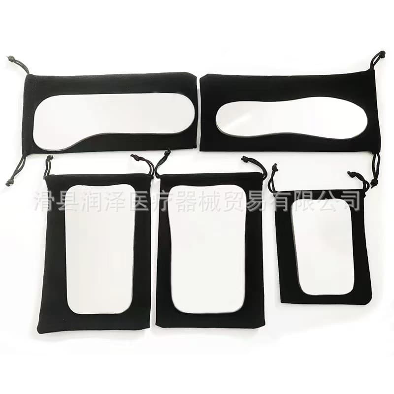 Dental Reflector Oral Mirror Double-Sided Thickened Glass Reflector Oral Photography Board Orthodontic Mirror Dental Mirror