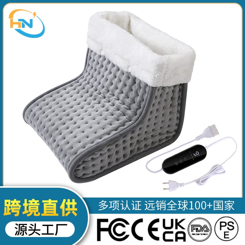 Cross-border Household All-in-One Heater, European Electric Blanket with Auto Shut-off, Washable Foot Warmer, Multi-use Detachable Foot Warmer