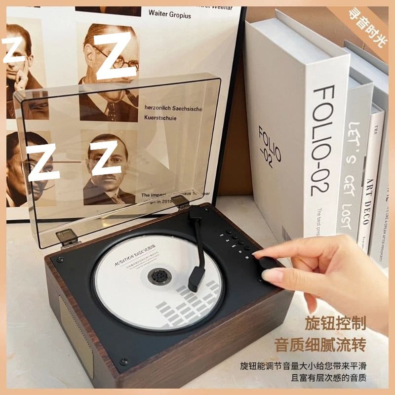 High Sound Quality Original CD Player Album Player Universal Bluetooth Speaker Rechargeable All-in-one Full Playback