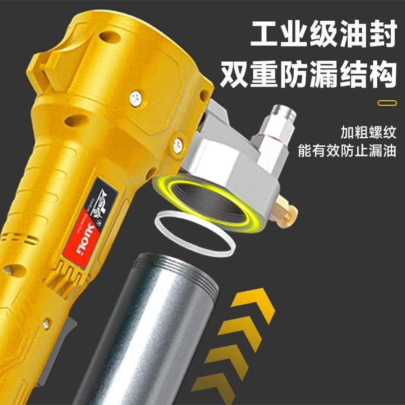 Electric Grease Gun Cross-border 24V Fully Automatic Caterpillar Special High Pressure Lithium Battery Excavator Grease Gun Tool