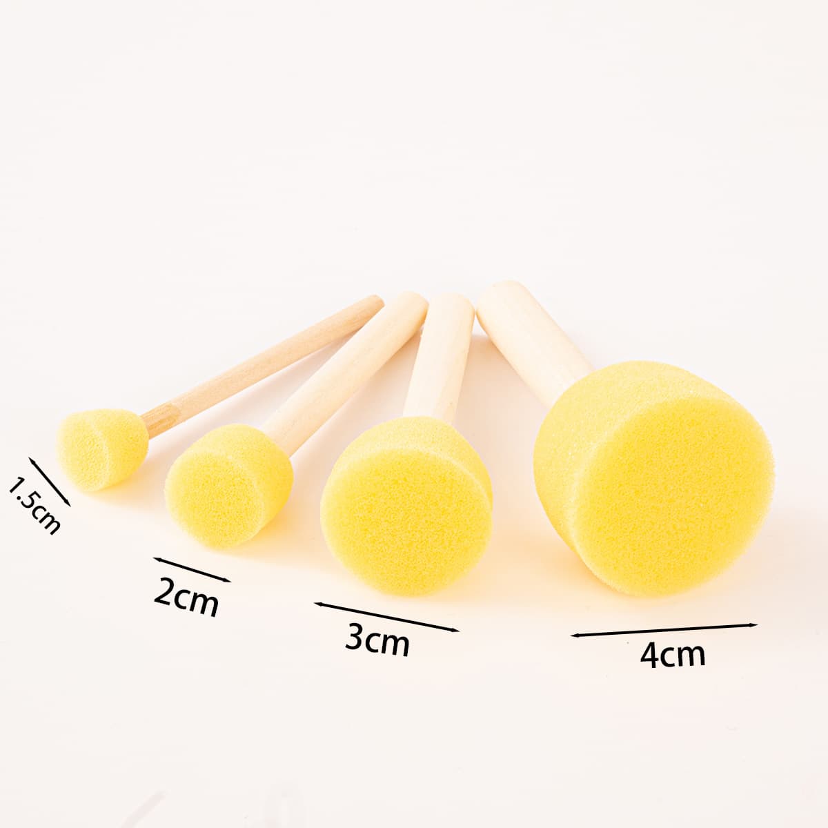 Cross-border painting sponge stamp art painting graffiti tools kindergarten children DIY rubbing sponge brush