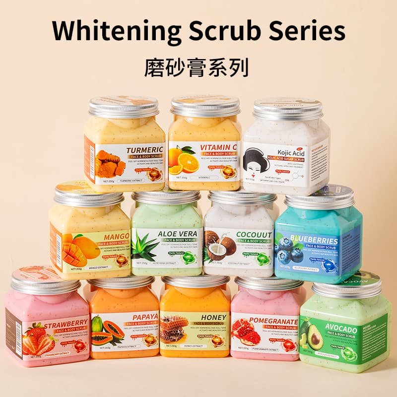 WWP Foreign Trade Body Scrub Exfoliating, Removes Chicken Skin, Deep Cleanses the Entire Body, Cross-border Coffee Scrub 350g