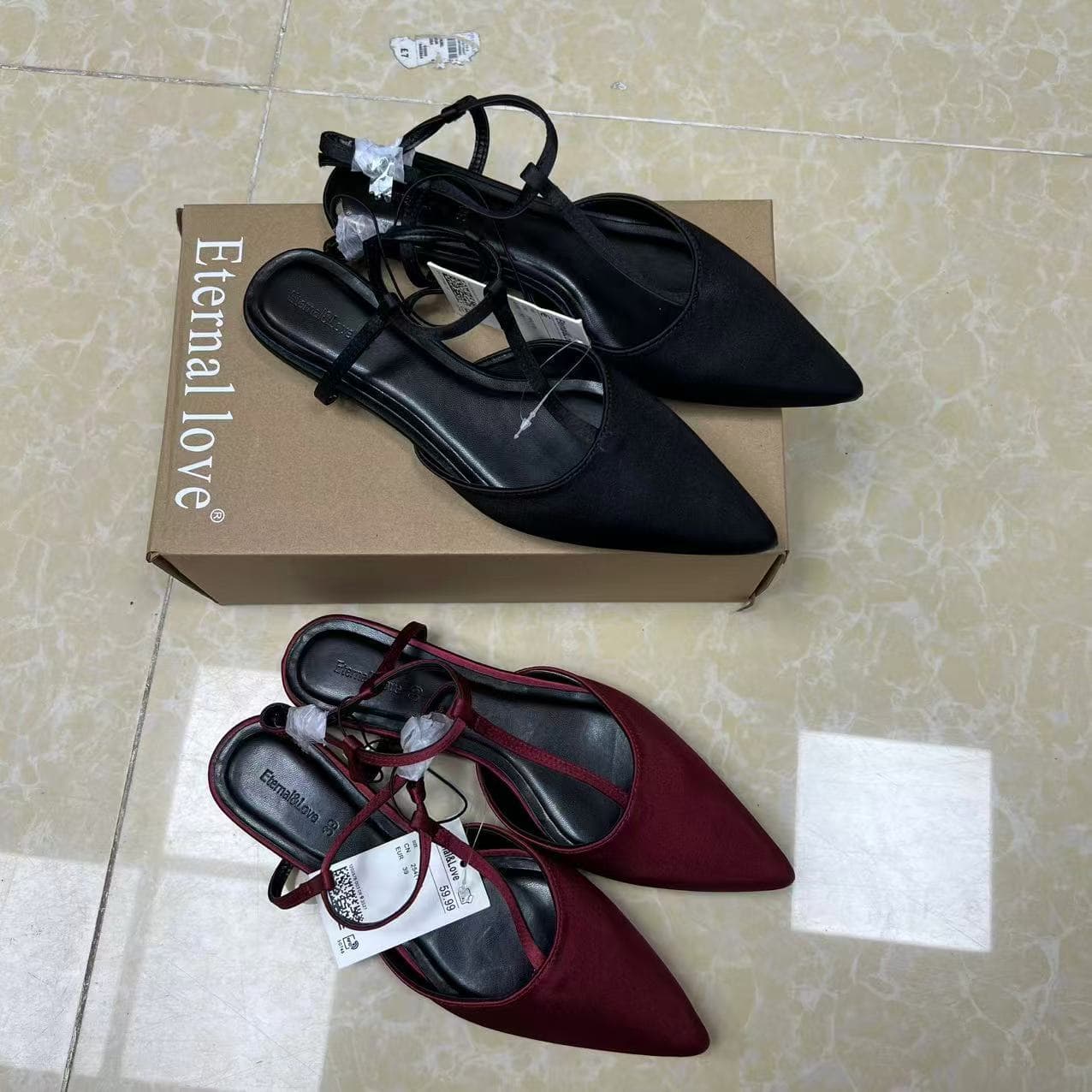 Elegant Sandals for Women New French Style Fairy Look Pointed Toe Flat Shoes Comfortable to Pair with Dresses