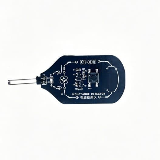 Dt-001 Inductor Detector Portable Pcb Board Inductor Measuring Instrument Powered by Button Battery