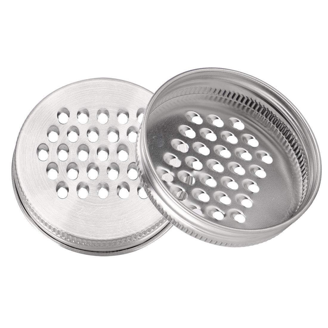 70mm86mm FCM Certified Stainless Steel Mason Lid Grater, Cheese Grater Lid, Vegetable Grater