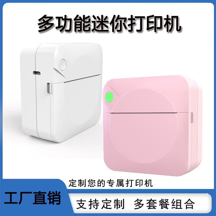 Factory Pocket Mini Portable Smart Student Blue Inkless Thermal Printer for Mistake Correction
