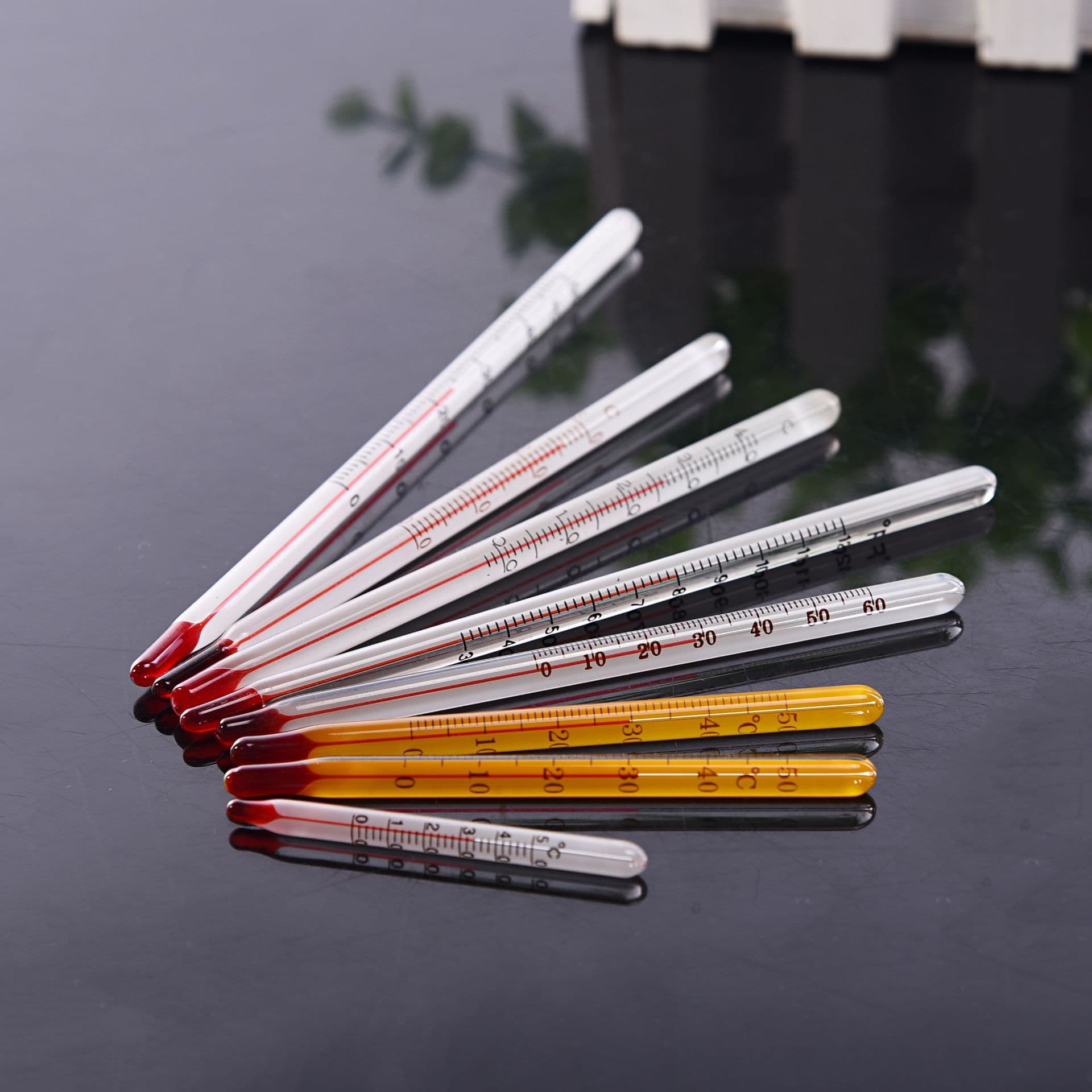 Glass Rod Thermometer Special Offer High Quality Glass Thermometer Tube 6.5CM Glass Rod Red Liquid Thermometer