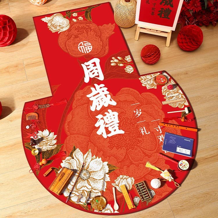 Zhuzhou carpet living room children's one-year-old climbing mat crystal velvet carpet bedroom children's room foot mat paid for one piece