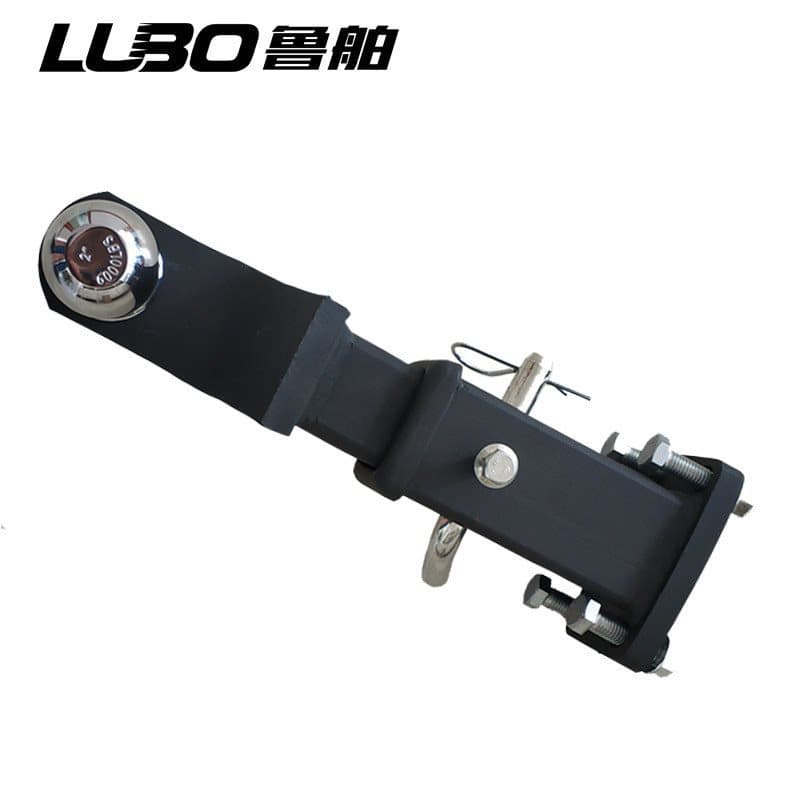 Tow Ball Arm Four-Piece Set Car Modification Tow Hook Simple Trailer Hook Rubber Boat Trailer Motorboat Trailer Accessories