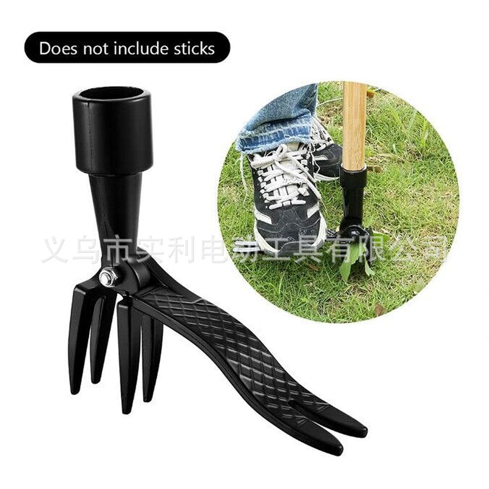 Cross-border Hot Selling Vertical Weeder Tool Weeding Head Weeding Shovel Garden Stainless Steel Weeding Claw Hook Tool