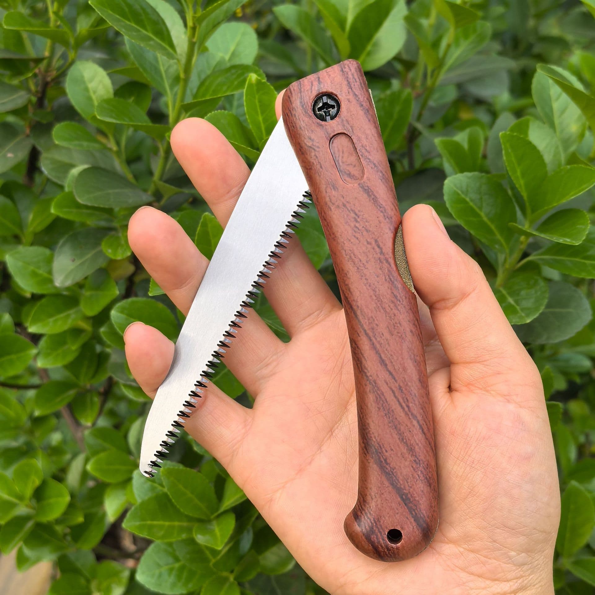SK5 steel folding portable small hand saw for home, camping, outdoor use, handheld mini express pocket saw wholesale.