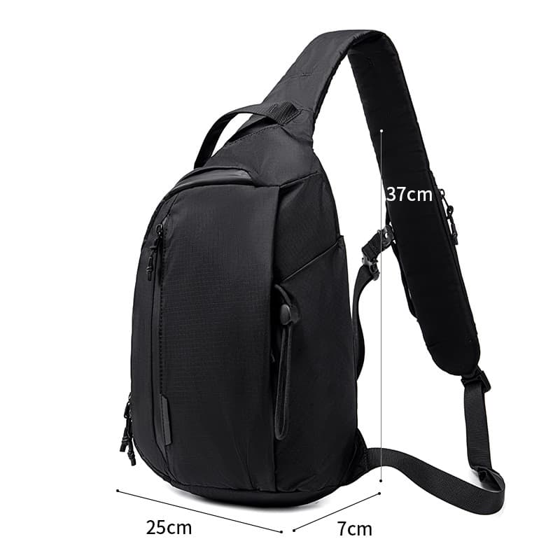 Cross-border Wholesale New Men's Outdoor Chest Bag Shoulder Bag Commuter Crossbody Bag Trendy Backpack Water Bottle Bag Lightweight