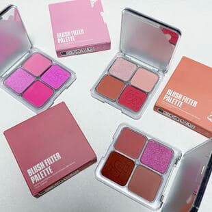 [Cross-border Exclusive] Huda Beauty Blush Filter Soft Matte 4-Color Blush Palette