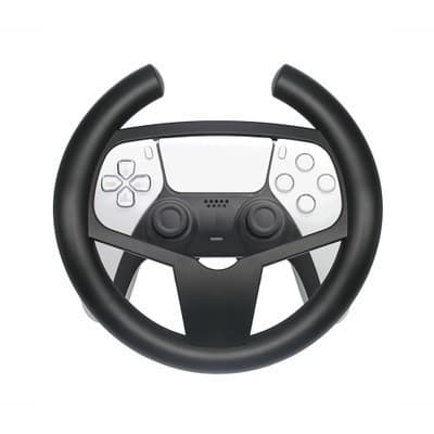 Compatible PS5 Racing Game Controller Steering Wheel Handle Bracket PS5 Wireless Controller