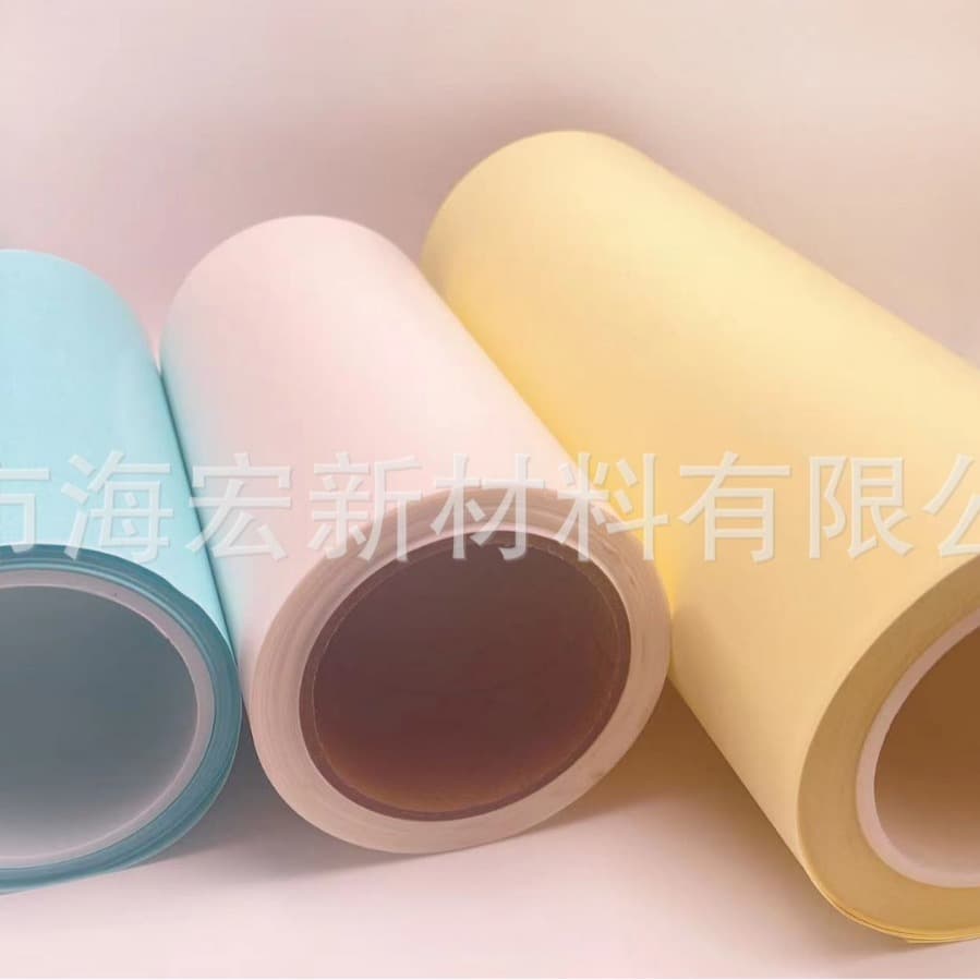 Custom Blue-White Glassine Release Paper Single-Sided Silicone Double-Sided Coated Isolation Paper Sticker Plaster Base Paper Silicone Oil Paper