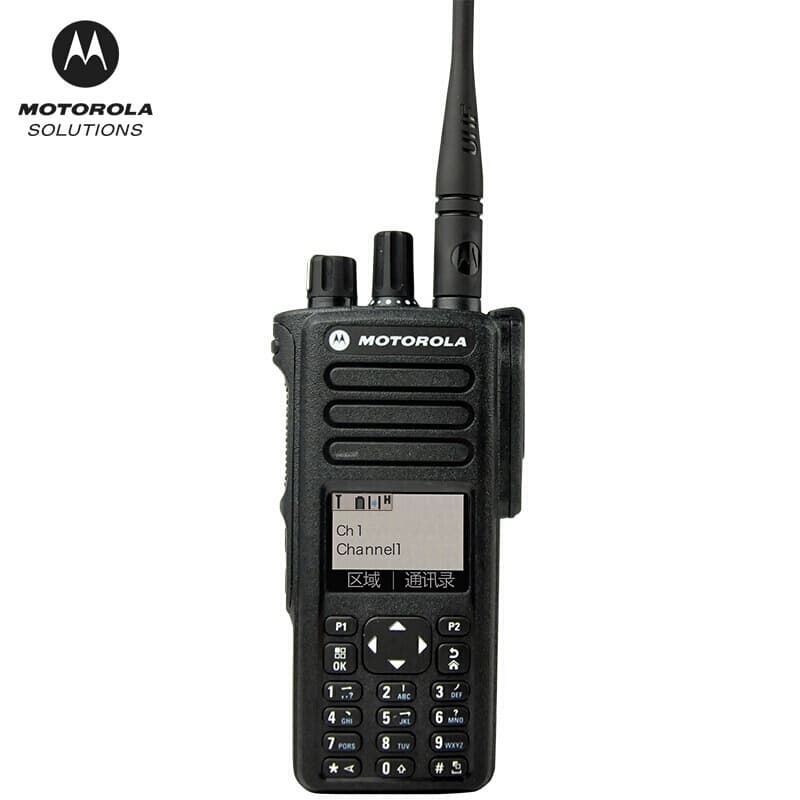 Original Motorola Dp4801E Dmr Digital Encrypted Walkie-Talkie Suitable for Uhf/Vhf Motorcycle Explosion-Proof Use