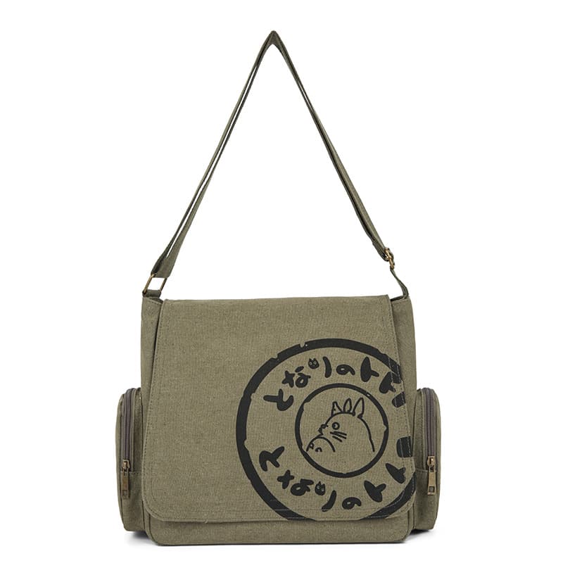 Canvas bag anime peripheral My Neighbor Totoro shoulder bag Totoro backpack crossbody bag casual bag
