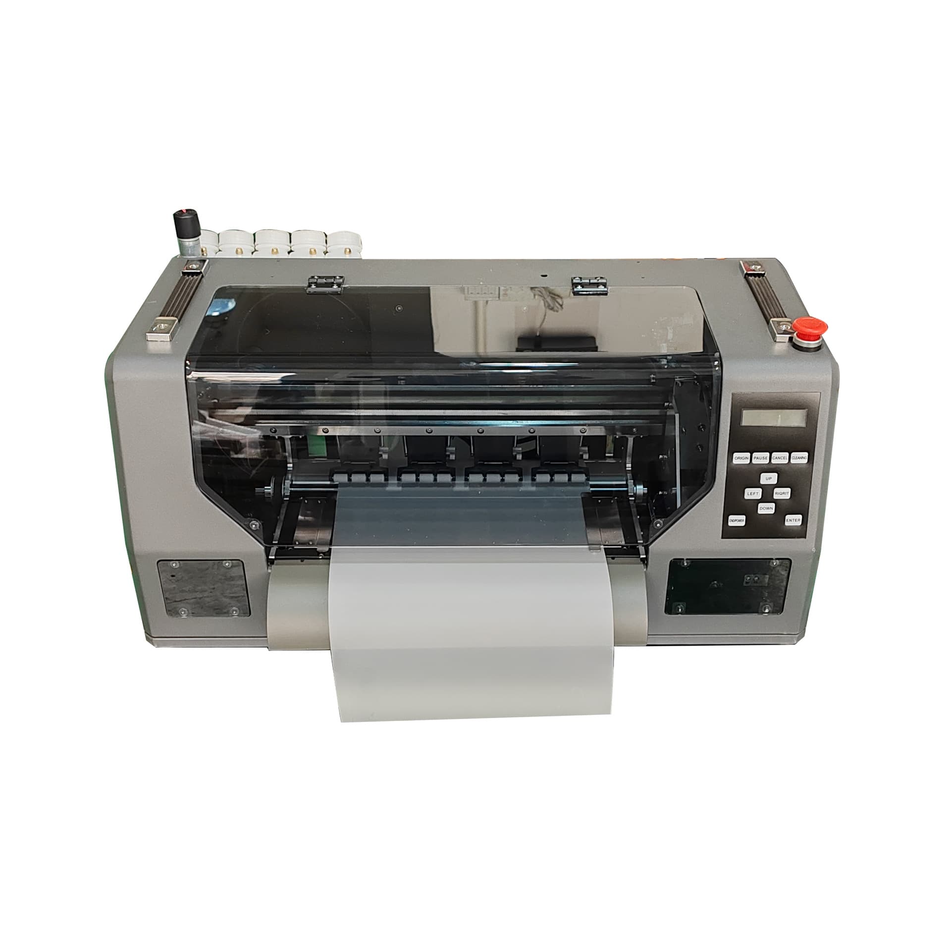 In stock: A3 white ink DTF printer, powder-removing heat press, digital printing for short-sleeved shirts, hats, and T-shirts, XP600 double head.