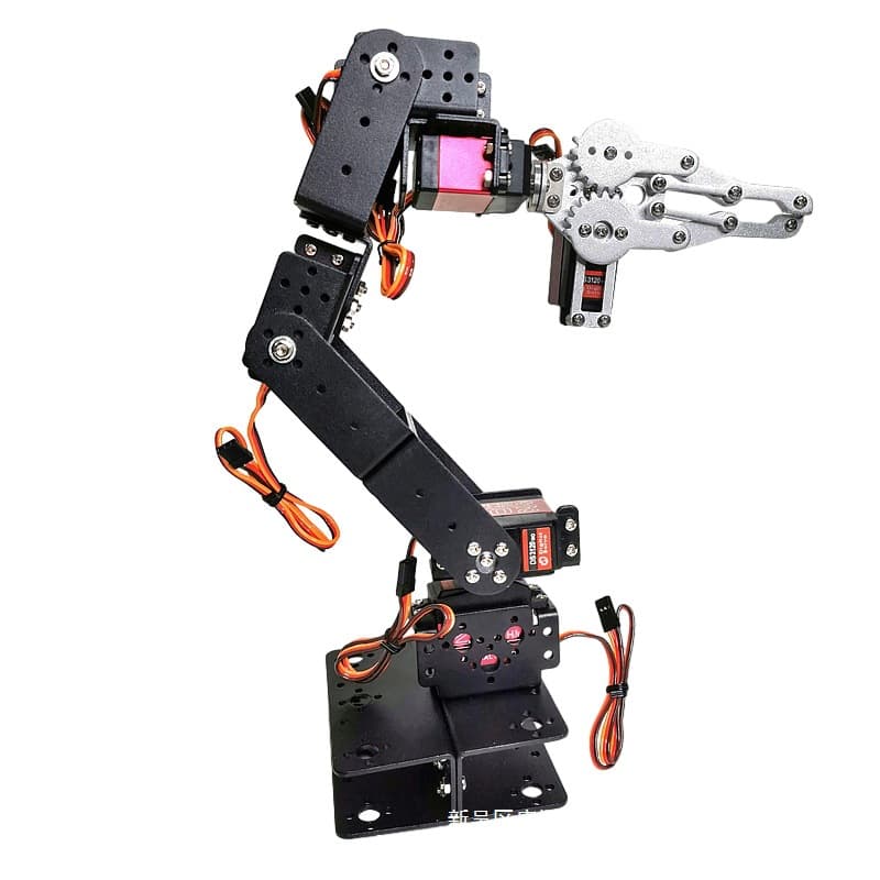 Six-axis 6-degree-of-freedom steering gear, robotic arm, gripper, programmable remote control competition robot platform, other American standards