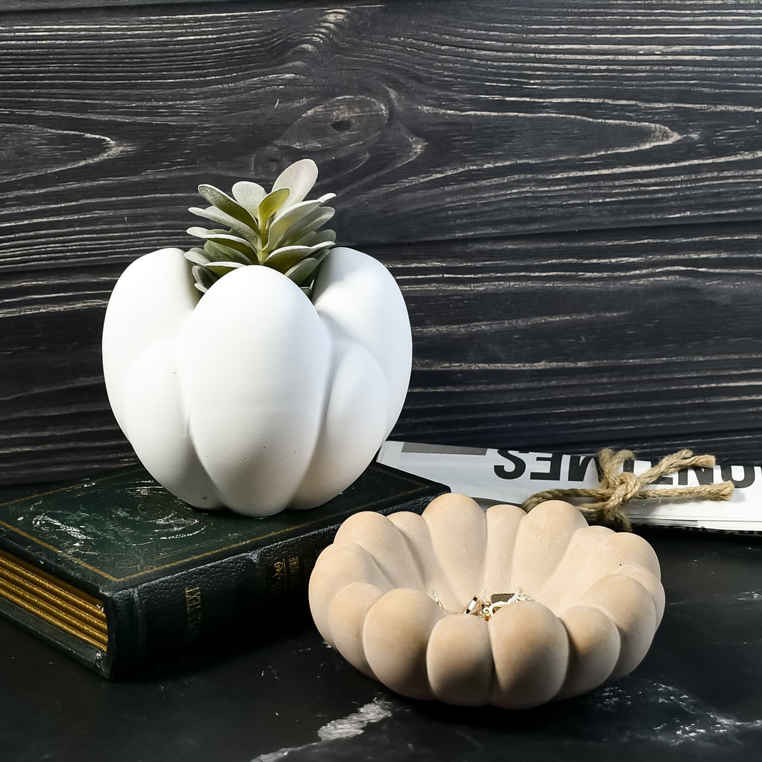DIY new simple cloud vase irregular cloud tray gypsum candlestick mold cross-border hot sale