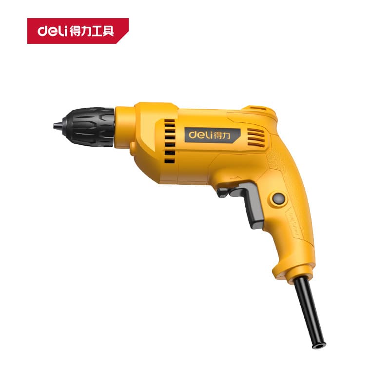 Deli 220V hand electric drill forward and reverse impact drill to speed adjustable multi-function pistol drill self-locking high power DC180
