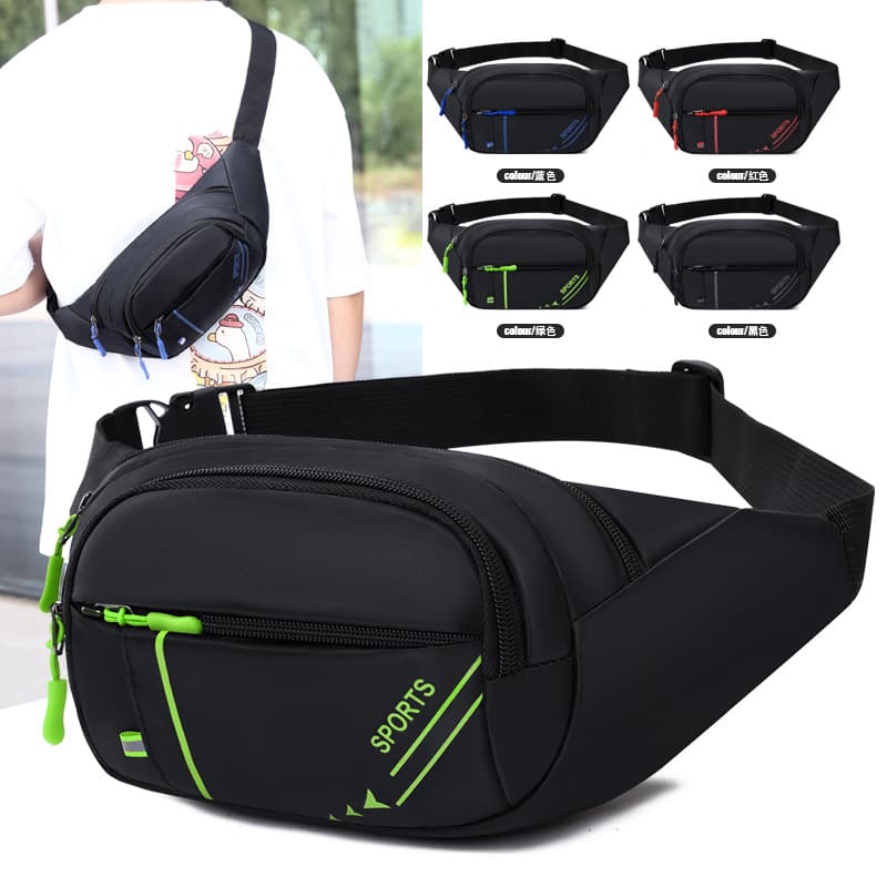 New Multifunctional Large Capacity Waist Bag, Phone Bag Wallet, Crossbody Waist Bag for Men and Women, Waterproof Waist Bag for Construction Sites