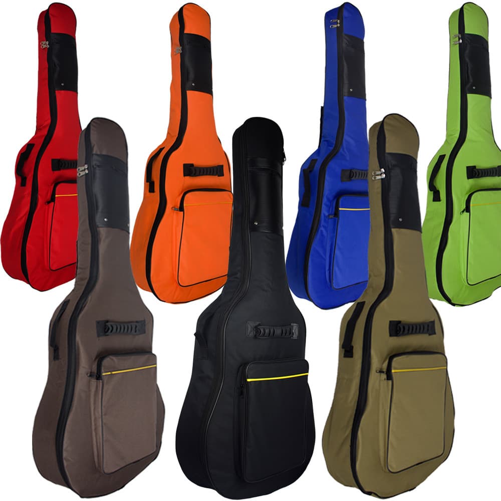 Manufacturer's stable stock: 41-inch folk guitar bag padded, 40-inch wooden guitar bag, 39-inch thickened double-shoulder bag with custom printing/LOGO