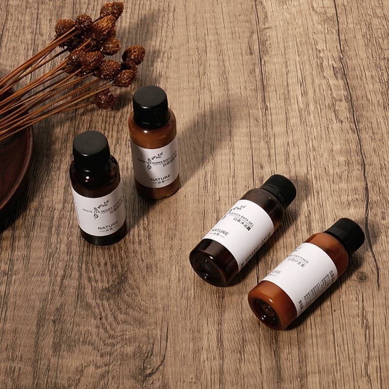 Hotel and guesthouse white tea series of disposable shampoo and shower gel (8ml bags) wholesale