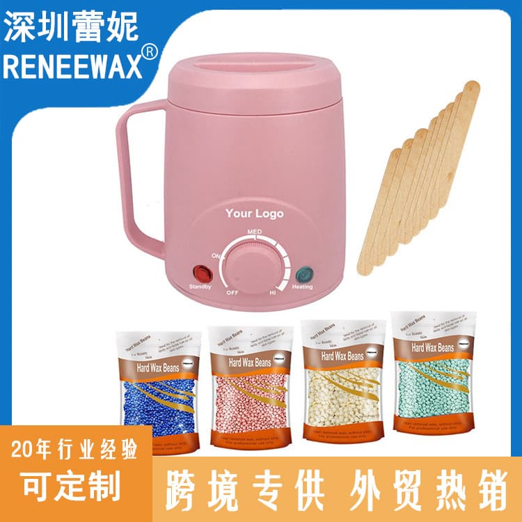 Cup Handle Wax Warmer for Wax Beans, Paraffin Wax Therapy Machine, 4 Wax Beans, Private Mold, Cross-Border Amazon Pro Wax Warmer