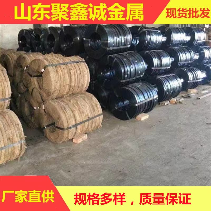 Iron packing steel straps 13/16/19/25/32, galvanized and blued steel strapping with buckles.