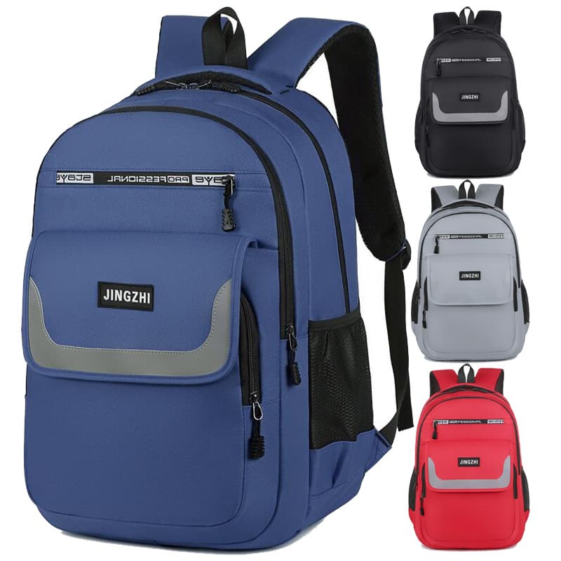 Cross-border Large Capacity Backpack, Unisex, for High School Students, Casual Travel Backpack with Laptop Compartment