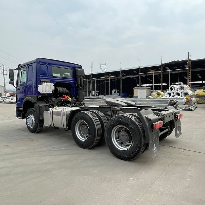 Sale Export Howo Trailer Head, Used 10-Wheel Freight Truck Head, 371 HP Container Transport Truck Head