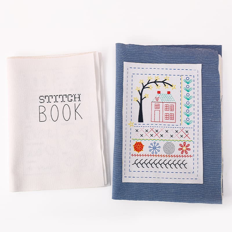 Cross-border New Stitch Book Needlework Book Linen Embroidery Stitch Book Set Beginner Embroidery Stitch Book