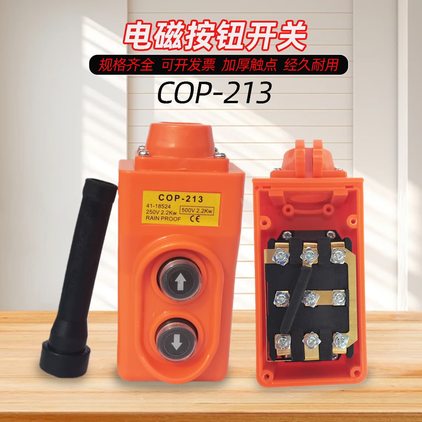 COP-213 COP-21 crane button hoist button rainproof dustproof elevator control switch COP-21K3.
