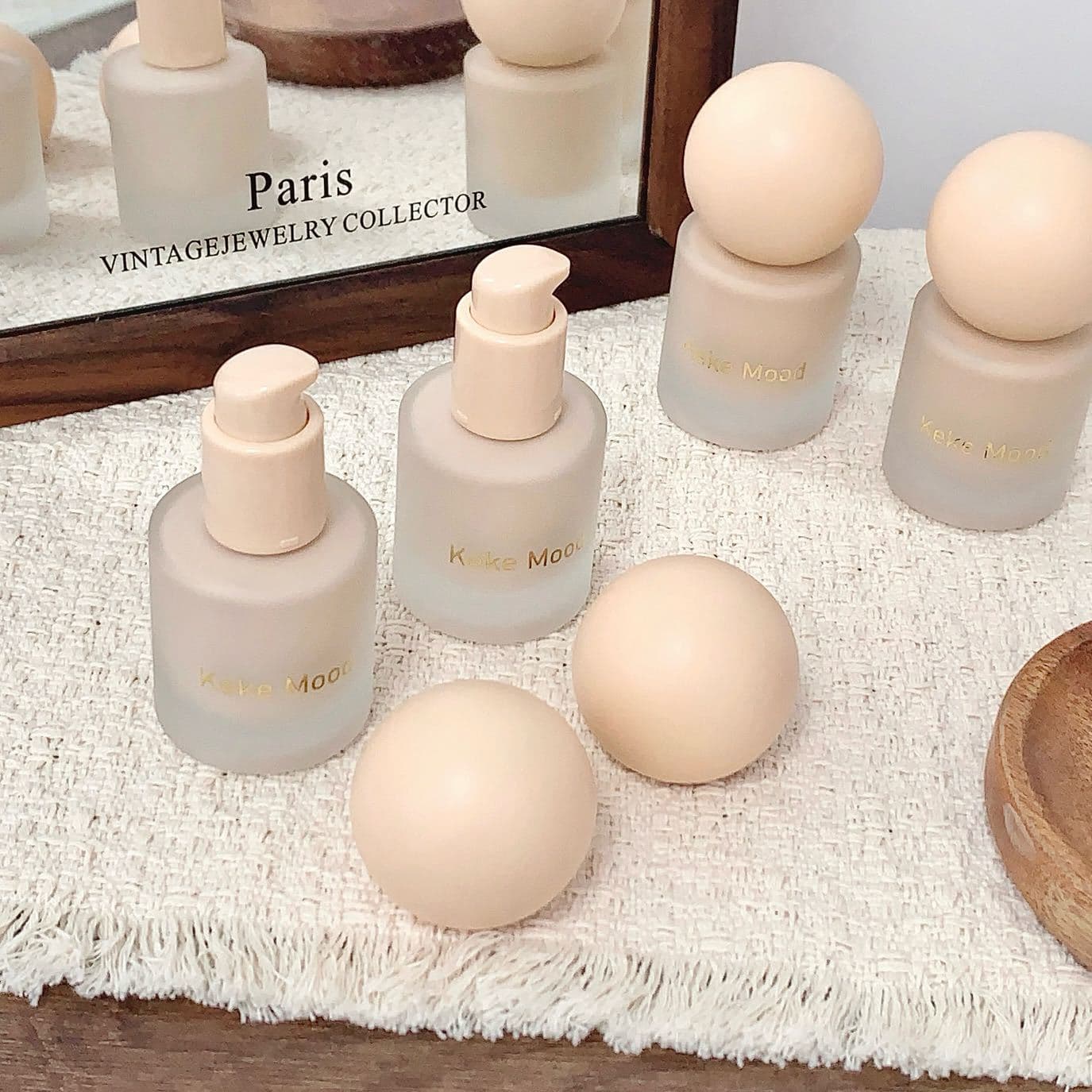 kekemood Skin-Blend Long-Wear Foundation, Sheer Base Makeup for Combination Skin, Youthful Radiant Finish Foundation