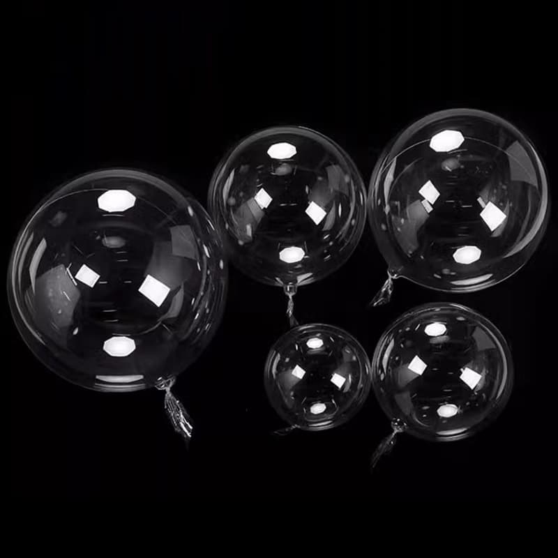 Tengfei TF Non-Stretch Transparent Round Bubble Balloon 10in 18in 24in 36in Floating Internet-Famous Balloon