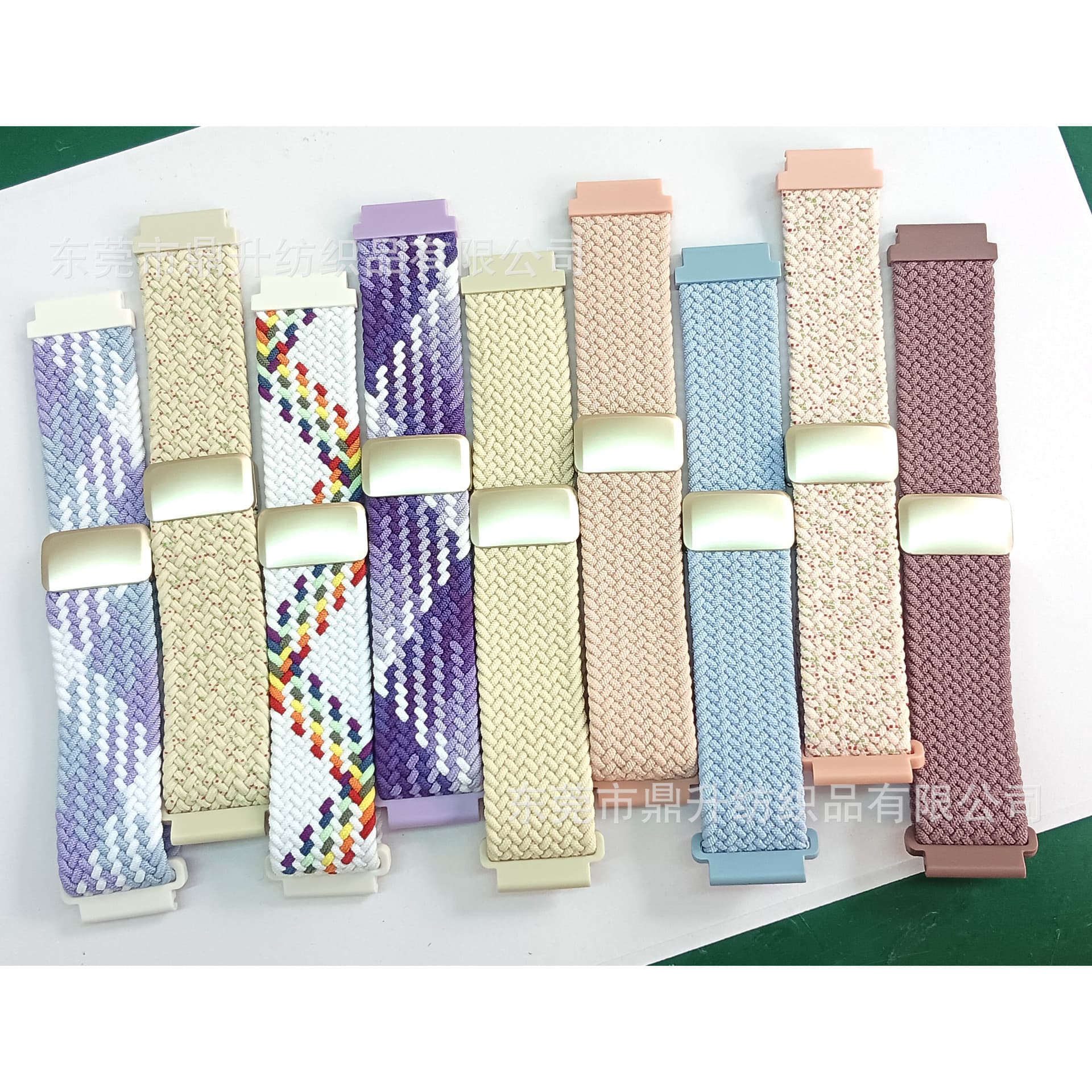 Compatible with Samsung Watch6 Nylon Woven Magnetic Strap for Huawei GT4 Watch Band 18mm 20mm 22mm