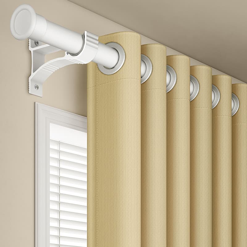 Curtain rod Roman rod shipped as a whole without punching curtain slide track bracket with screw accessories single rod integrated rod